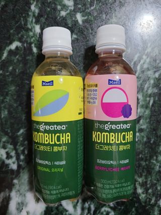더그레잇티 콤부차 300ml *12개입 (오리지널 6개+베리리치 6개) — 5점을 준 리뷰어가 2022년 7월 올린 사용 사진