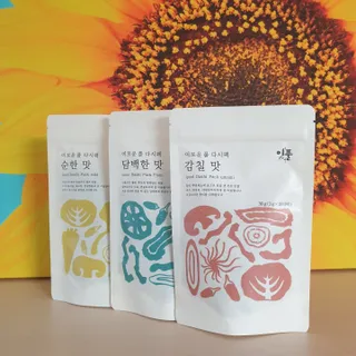 이풀 이로운풀 다시팩 3종세트(담백한맛, 감칠맛, 순한맛) — 5점을 준 리뷰어가 2022년 10월 올린 사용 사진