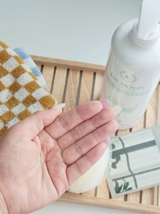 [닥터문] 센텔라 시카케어 화이트머스크 바디워시 1000ml — 5점을 준 리뷰어가 2023년 7월 올린 사용 사진