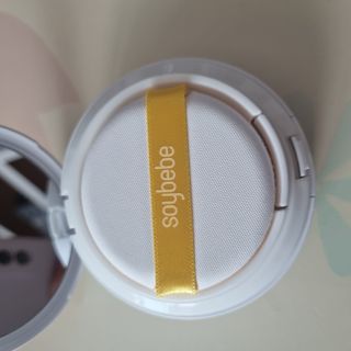 소이베베X신비아파트 모이스쳐 선팩트 SPF50+ PA+++ — 5점을 준 리뷰어가 2023년 4월 올린 사용 사진