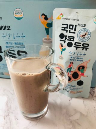 국민바이오 약콩두유 — 5점을 준 리뷰어가 2022년 5월 올린 사용 사진