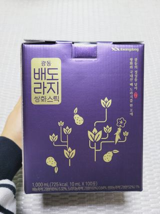 광동생활건강 나우 [광동] 배도라지 쌍화스틱 10mL x 100포 — 5점을 준 리뷰어가 2022년 12월 올린 사용 사진