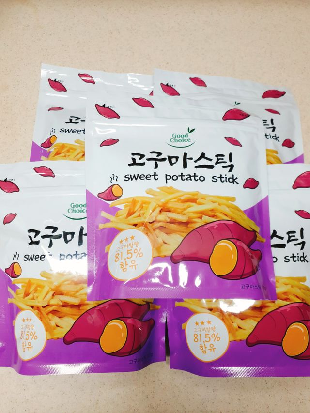 고구마스틱 120g 리뷰 사진