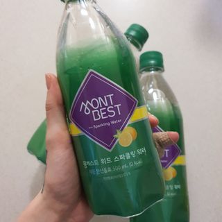 몽베스트 Montbest with Sparkling water Lemon OR Lime 20병(랜덤) — 5점을 준 리뷰어가 2021년 10월 올린 사용 사진