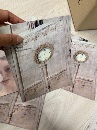 ODEAR ENDERMIC FILL-IN MASK 오데어 엔더믹 필인마스크 — 5점을 준 리뷰어가 2022년 4월 올린 사용 사진