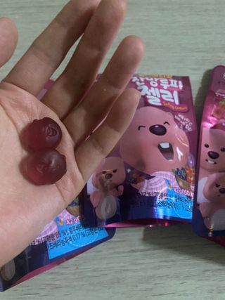 [팔도] 잔망루피젤리 믹스베리맛 42g 8개 — 5점을 준 리뷰어가 2022년 2월 올린 사용 사진
