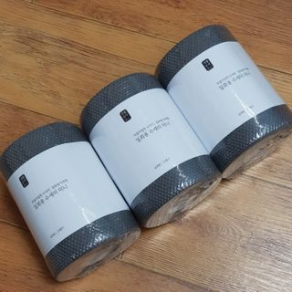 [생활공작소] 일회용 수세미 미니_그레이 60매 x 3입 — 5점을 준 리뷰어가 2021년 2월 올린 사용 사진