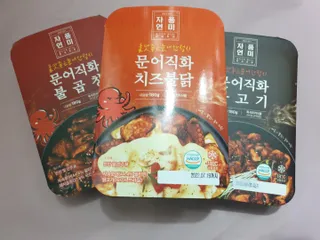 자연풍미 문어직화볶음 3종 (불고기, 불곱창, 치즈불닭) — 리뷰어가 2022년 6월 올린 사용 사진