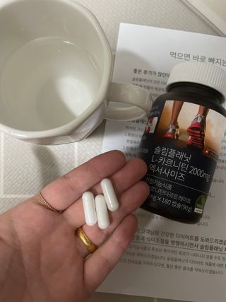 슬림플래닛 L카르니틴 2000mg 엑서사이즈 — 5점을 준 리뷰어가 2021년 7월 올린 사용 사진