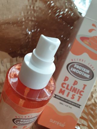썸헤어 / SUMHAIR [썸헤어] 프로틴 스무디 클리닉 미스트 150ml — 5점을 준 리뷰어가 2021년 6월 올린 사용 사진