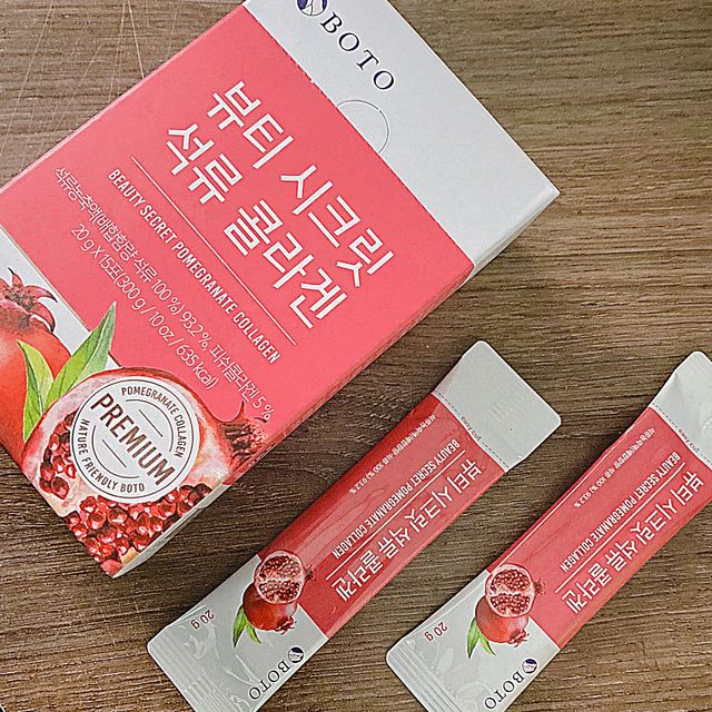 뷰티 시크릿 석류 콜라겐 젤리스틱 15포 리뷰 사진
