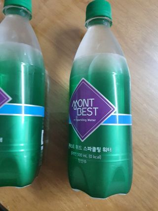 몽베스트 Montbest with Sparkling water Plain 20병 — 4점을 준 리뷰어가 2022년 5월 올린 사용 사진