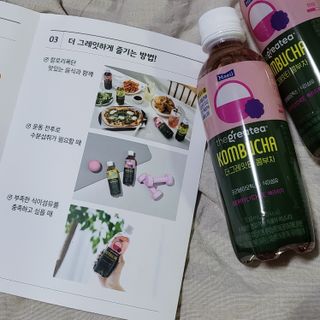 더그레잇티 콤부차 300ml *12개입 (오리지널 6개+베리리치 6개) — 5점을 준 리뷰어가 2022년 7월 올린 사용 사진