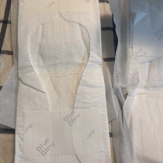 블루블루 유기농 순면 커버 생리대 — 4.5점을 준 리뷰어가 2021년 2월 올린 사용 사진