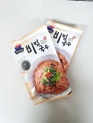 [한면원] 비빔국수 2인분 — 5점을 준 리뷰어가 2022년 8월 올린 사용 사진