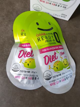 레디큐 다이어트 츄 젤리 가르시니아 5입 X 10팩 — 4점을 준 리뷰어가 2021년 1월 올린 사용 사진