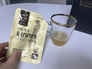 광동생활건강 광동 명품 홍삼달임액 50mL x 30포 — 5점을 준 리뷰어가 2023년 4월 올린 사용 사진