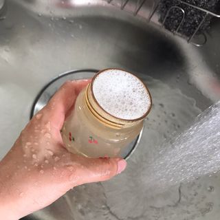 심플리오리빙 어니스트 주방세제 본품 500ml + 리필 900ml (코코넛향) — 5점을 준 리뷰어가 2022년 6월 올린 사용 사진