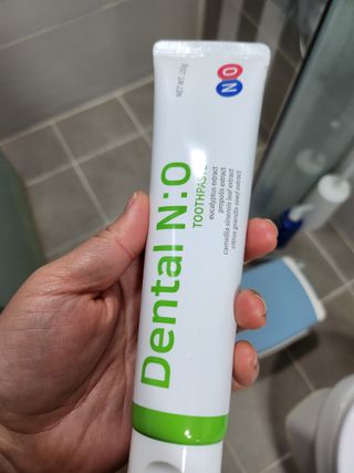 프리마인 유해균 뿐만 아니라 유익균까지 씻어내는 치약은 그만, 건강한 구강환경을 만드는 덴탈엔오 — 5점을 준 리뷰어가 2022년 12월 올린 사용 사진