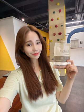 일일하우 슬리밍 플랜B 고소한 귀리맛, 진한 카카오맛 (체중조절식) — 5점을 준 리뷰어가 2023년 5월 올린 사용 사진