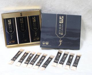 헬스업_천명진프리미엄홍삼스틱_10ml x 30포 — 5점을 준 리뷰어가 2021년 2월 올린 사용 사진