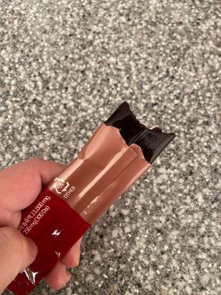 자연에온 가득담은 몽모랑시 타트체리 콜라겐 젤리스틱 — 4점을 준 리뷰어가 2021년 1월 올린 사용 사진