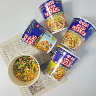 NISSIN 닛신 컵누들  4종 - 씨푸드오리지날, 씨푸드 스파이시, 씨푸드 커리, 씨푸드 XO소스 — 5점을 준 리뷰어가 2022년 4월 올린 사용 사진