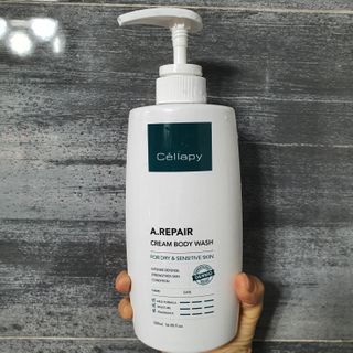 셀라피 에이리페어 크림 바디 워시 2세대 500ml — 5점을 준 리뷰어가 2021년 1월 올린 사용 사진