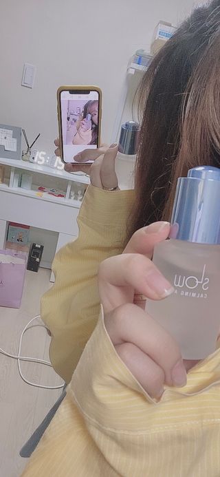 슬로우 스킨스 슬로우 여우구슬 앰플 — 4.5점을 준 리뷰어가 2021년 6월 올린 사용 사진
