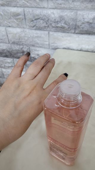 [바디셀런스] 속보습+사용감+향 모두 잡은 / 세라드린 속보습 핑크토너 300ml — 4.5점을 준 리뷰어가 2022년 2월 올린 사용 사진