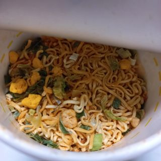 NISSIN 닛신 컵누들  4종 - 씨푸드오리지날, 씨푸드 스파이시, 씨푸드 커리, 씨푸드 XO소스 — 5점을 준 리뷰어가 2021년 12월 올린 사용 사진