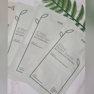 태그스킨 4스텝 주름개선 피부미백 영양 마스크팩 3개 세트(최신버전) — 5점을 준 리뷰어가 2022년 3월 올린 사용 사진