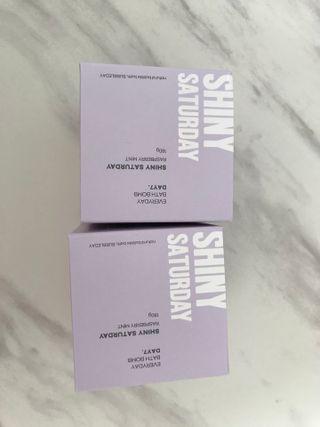 소담스퀘어 상암 Evreryday Bath Bomb Day7(에브리데이 배쓰밤 데이7) / 7종 중 2종 랜덤발송 — 4.5점을 준 리뷰어가 2022년 11월 올린 사용 사진