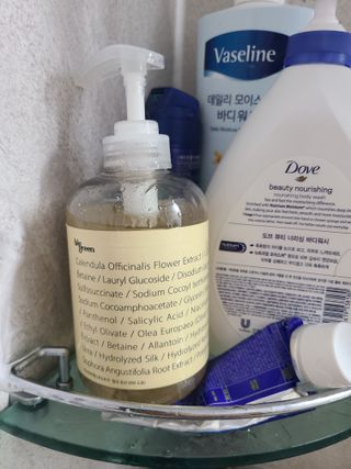 빅그린 안티 헤어로스 탈모 카렌듈라 바이옴 샴푸 500ml (지성두피용) — 5점을 준 리뷰어가 2022년 8월 올린 사용 사진