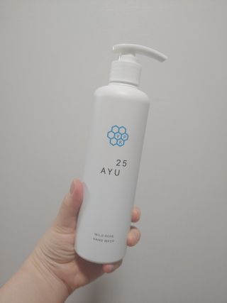 AYU25[아유트웬티파이브]피부 진정, 보습 와일즈 로즈 핸드워시 — 5점을 준 리뷰어가 2021년 4월 올린 사용 사진