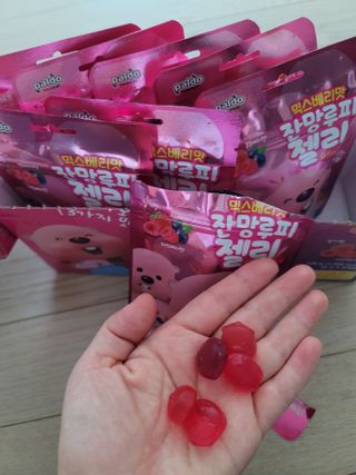 [팔도] 잔망루피젤리 믹스베리맛 42g 8개 — 5점을 준 리뷰어가 2022년 1월 올린 사용 사진