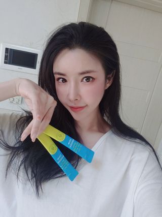 메디포스트 모비타 바디코드 식이섬유 차전자피에 빠지다 30포 — 5점을 준 리뷰어가 2022년 11월 올린 사용 사진