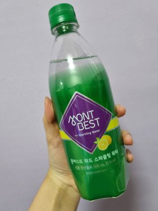 몽베스트 Montbest with Sparkling water Lemon OR Lime 20병(랜덤) — 5점을 준 리뷰어가 2021년 10월 올린 사용 사진