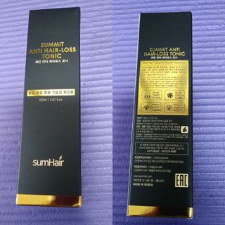 썸헤어 / SUMHAIR 썸헤어 써밋 안티 헤어로스 토닉 — 4점을 준 리뷰어가 2021년 5월 올린 사용 사진