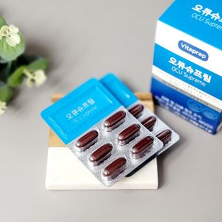 뉴트리션팩토리 비타프렙 오큐슈프림 루테인 오메가3 1050mg — 5점을 준 리뷰어가 2021년 6월 올린 사용 사진
