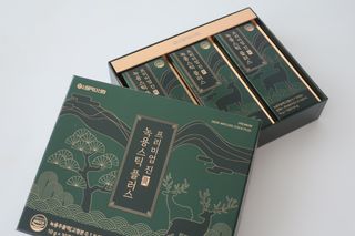 서울약사신협_프리미엄 진 녹용스틱 플러스10g x 30포 — 5점을 준 리뷰어가 2021년 8월 올린 사용 사진