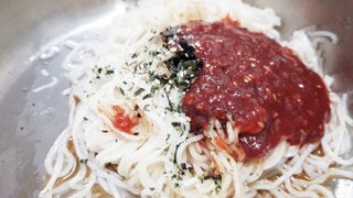 [한면원] 비빔국수 2인분 — 4점을 준 리뷰어가 2022년 8월 올린 사용 사진