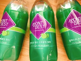 몽베스트 Montbest with Sparkling water Lime20병 — 5점을 준 리뷰어가 2021년 10월 올린 사용 사진