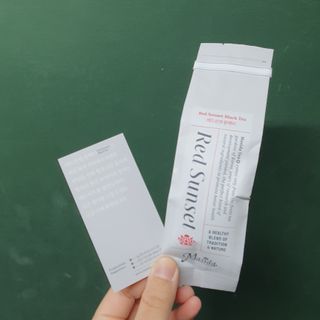 마시다 붉은 석양 빛을 담은 프리미엄 수제 블렌딩 홍차, 레드선셋블랙티 — 5점을 준 리뷰어가 2021년 3월 올린 사용 사진