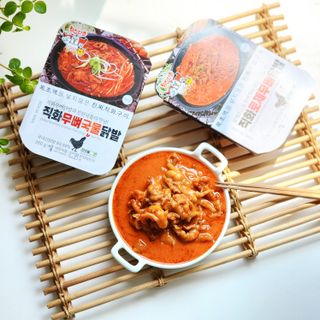 [닭집아들 신제품] 직화무뼈국물닭발 & 직화로제무뼈닭발 — 4점을 준 리뷰어가 2023년 5월 올린 사용 사진