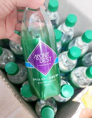 몽베스트 Montbest with Sparkling water Plain 20병 — 5점을 준 리뷰어가 2022년 5월 올린 사용 사진