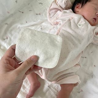 디어엘로디 유기농 무표백 건티슈 60매 — 5점을 준 리뷰어가 2022년 9월 올린 사용 사진