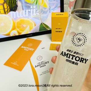 주식회사 씨크릿비에프랩 마시는 아미노산 아미토리 열대과일맛 14포 [1포, 5g / 보틀증정] — 5점을 준 리뷰어가 2023년 2월 올린 사용 사진