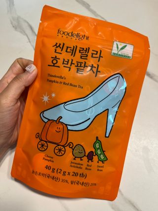 FREE [푸딜라이트] 씬데렐라 호박팥차 하루 한 잔으로 가볍게, 구수한 풍미 가득 호박차 — 5점을 준 리뷰어가 2023년 10월 올린 사용 사진