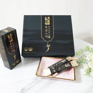 헬스업_천명진프리미엄홍삼스틱_10ml x 30포 — 5점을 준 리뷰어가 2021년 1월 올린 사용 사진